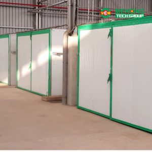 Cashew nut drying machine